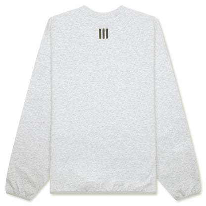 Fear of God Athletics x Adidas Cotton Fleece Crewneck - Light Heather Grey