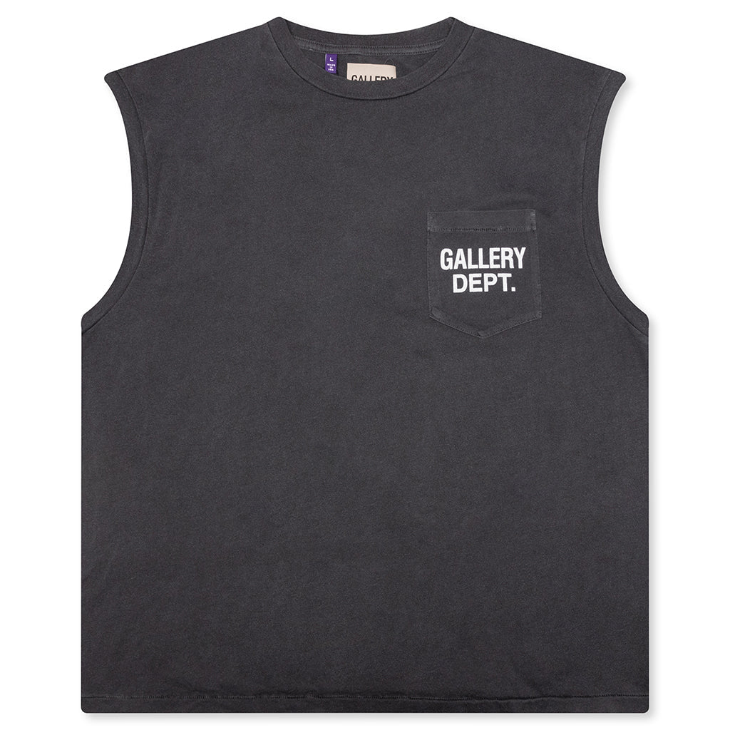 Augi Sleeveless Tee - Vintage Black