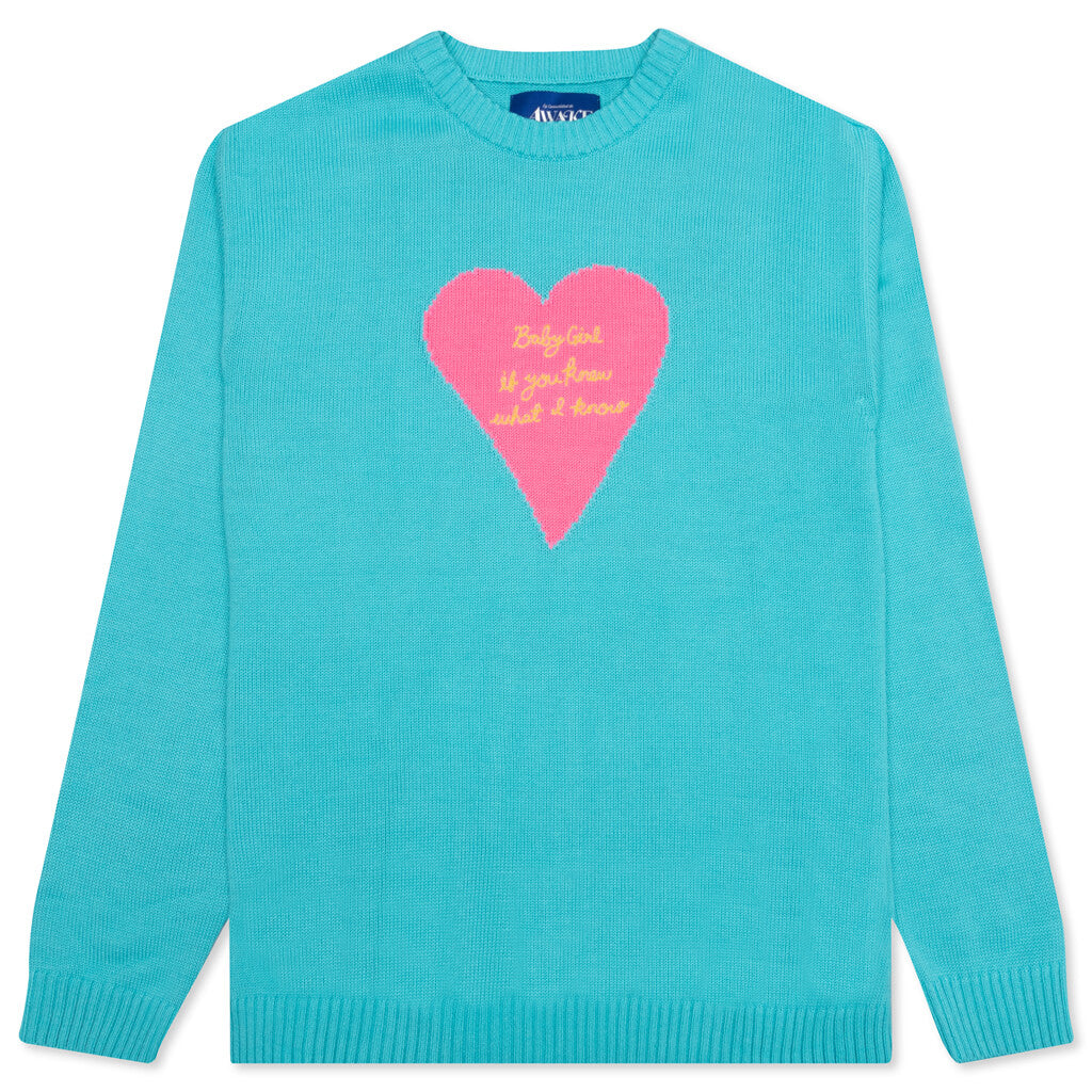 Awake Baby Girl Pullover - Teal