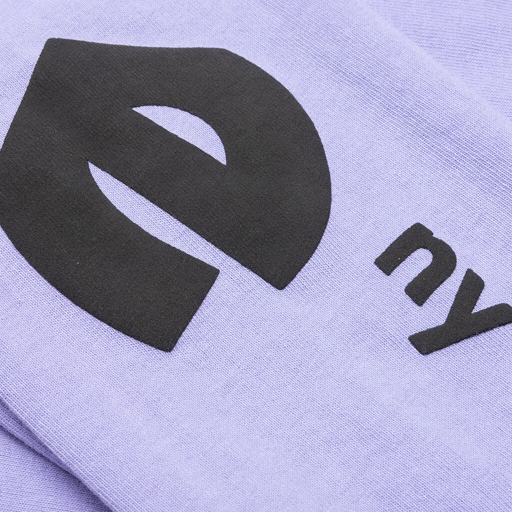 Awake Block Out Logo L/S Tee - Lavender