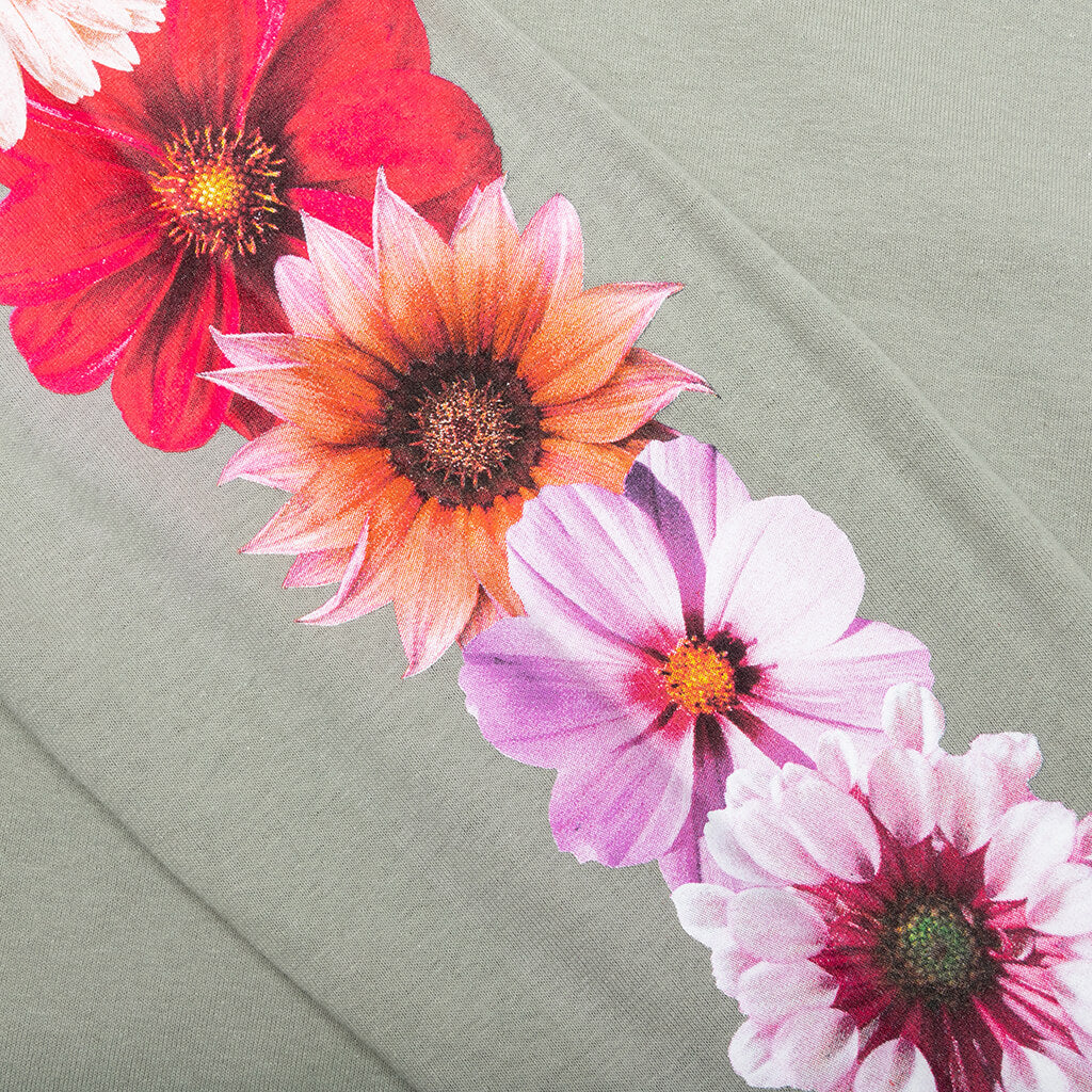 Awake Bloom Logo L/S Tee - Sage