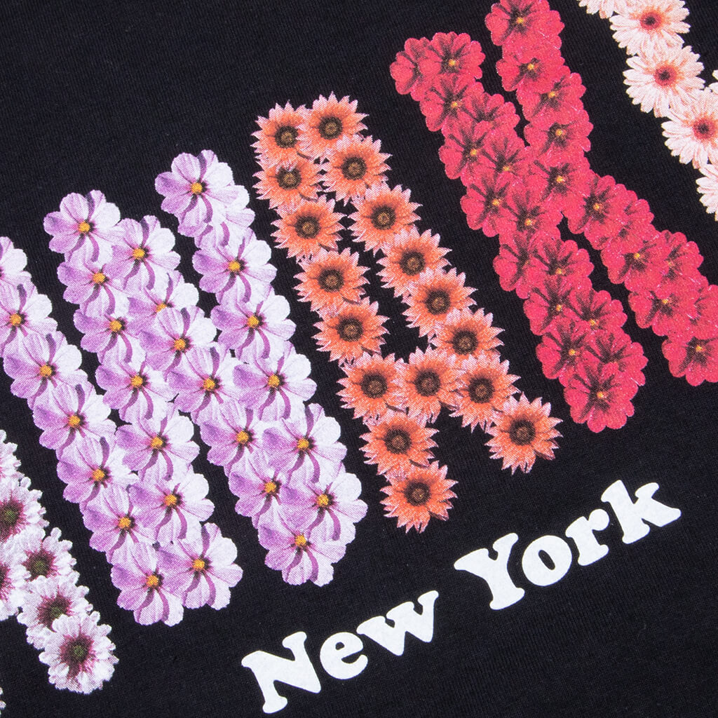 Awake Bloom Logo L/S Tee - Black