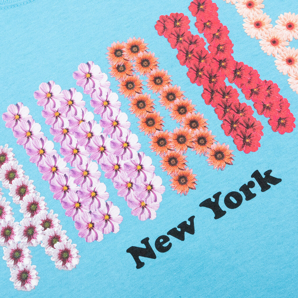 Awake Bloom Logo L/S Tee - Sky