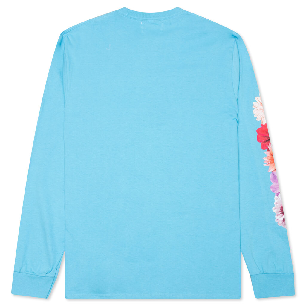 Awake Bloom Logo L/S Tee - Sky