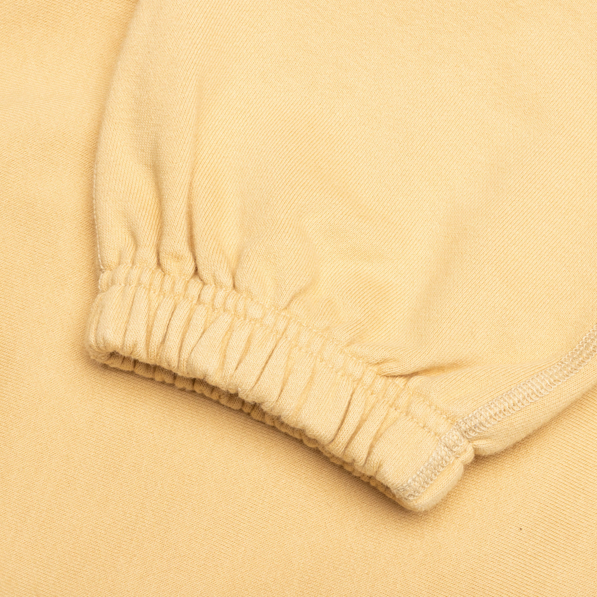 Awake Classic Outline Logo Paneled Embroidered Sweatpants - Mustard