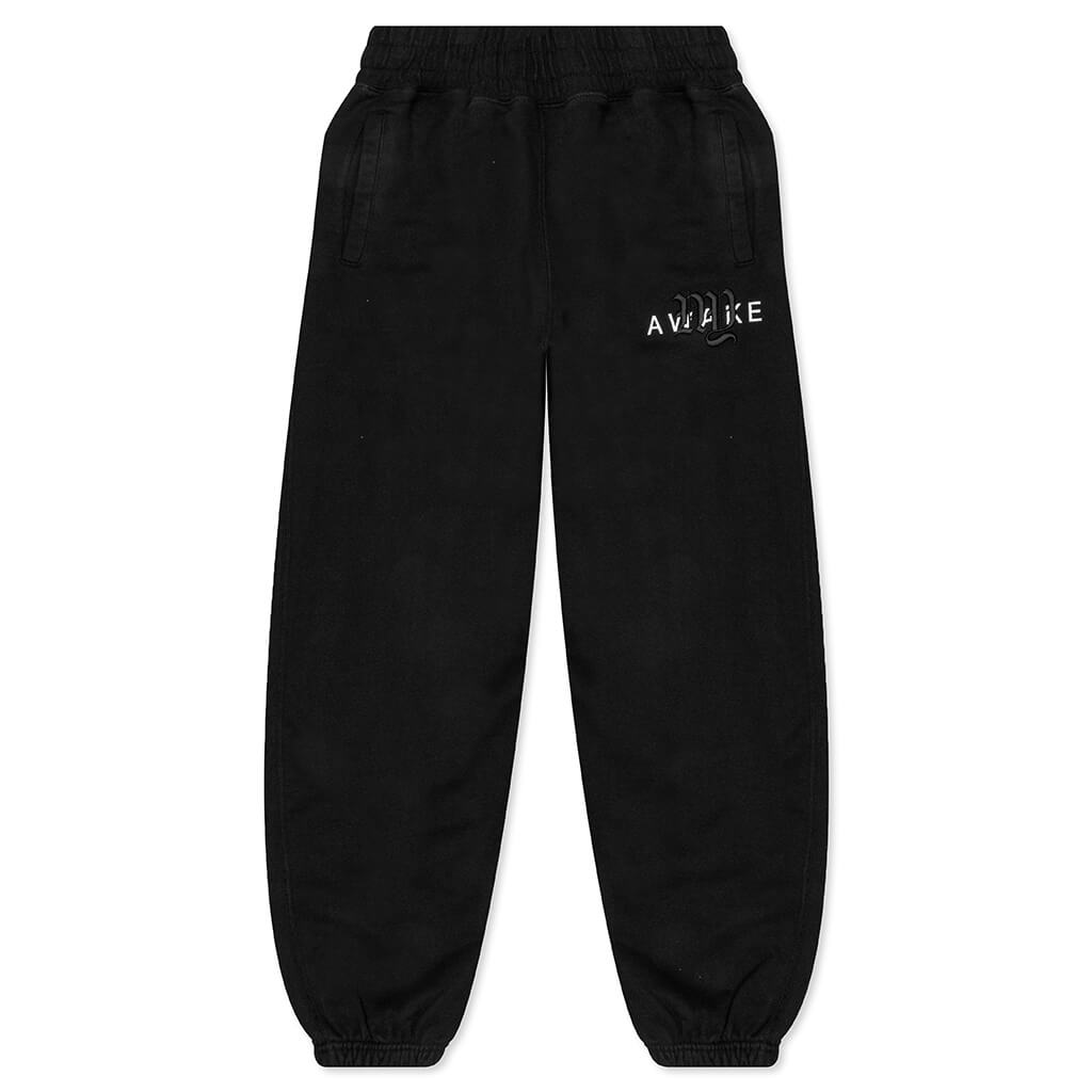 Awake College Logo Sweatpants - Black
