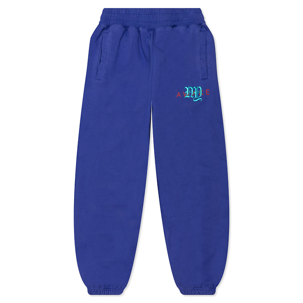 Awake College Logo Sweatpants - Sapphire