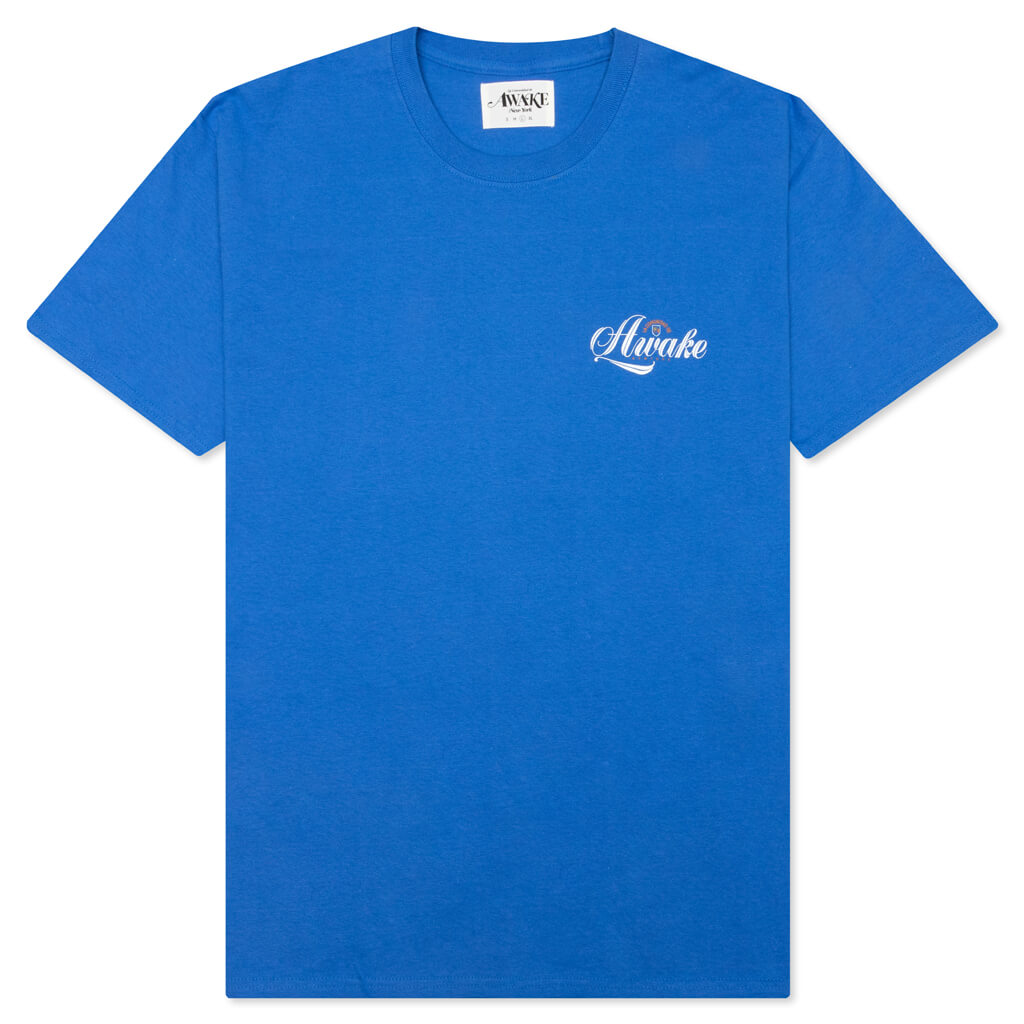 Awake Comunidad Logo Tee - Blue