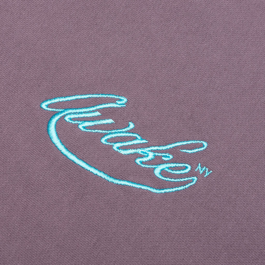 Awake Script Logo Hoodie - Aubergine