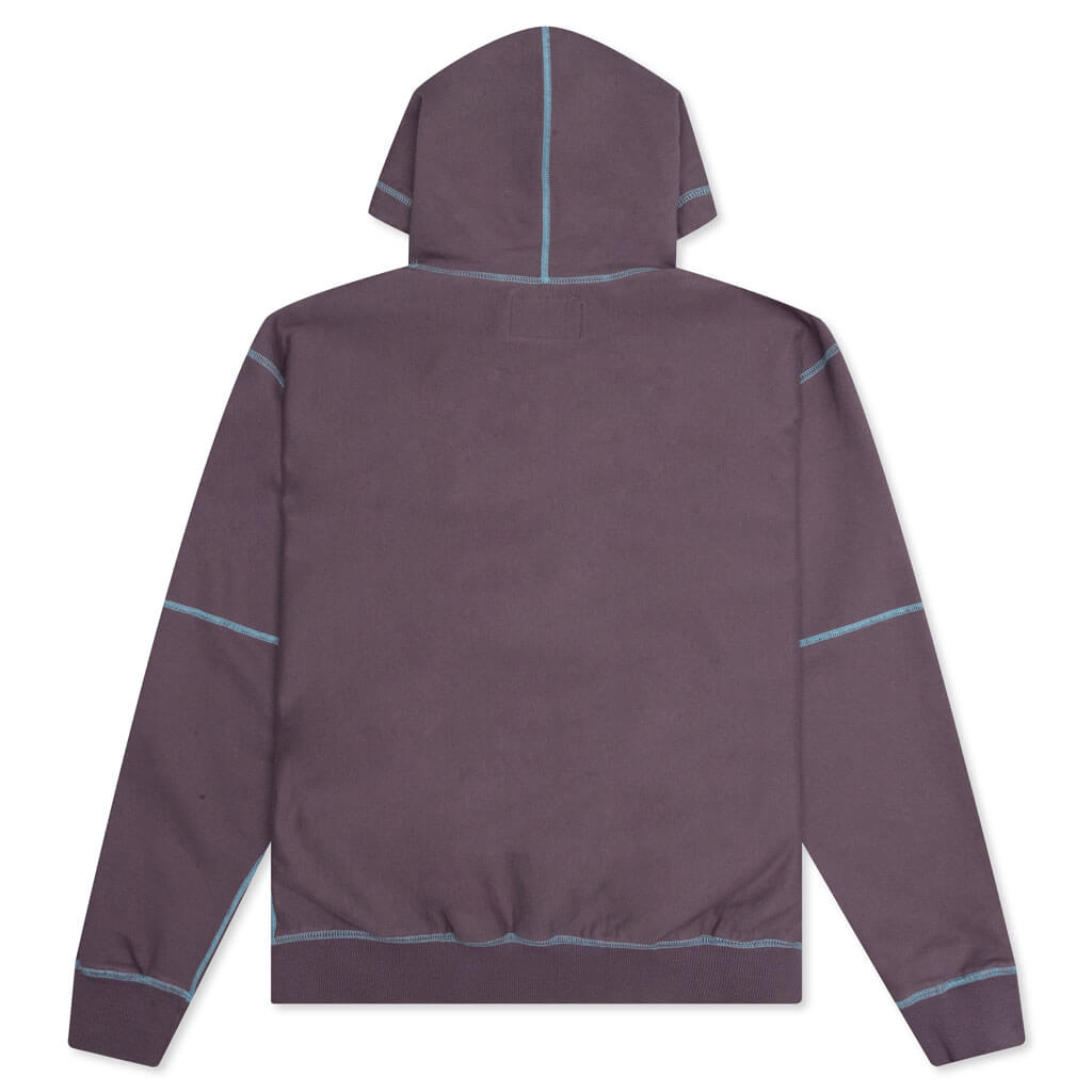 Awake Script Logo Hoodie - Aubergine