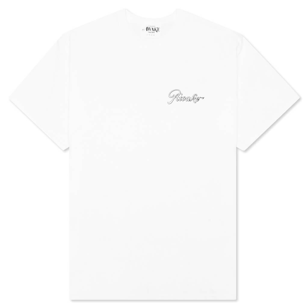 Awake Logo Tee - White