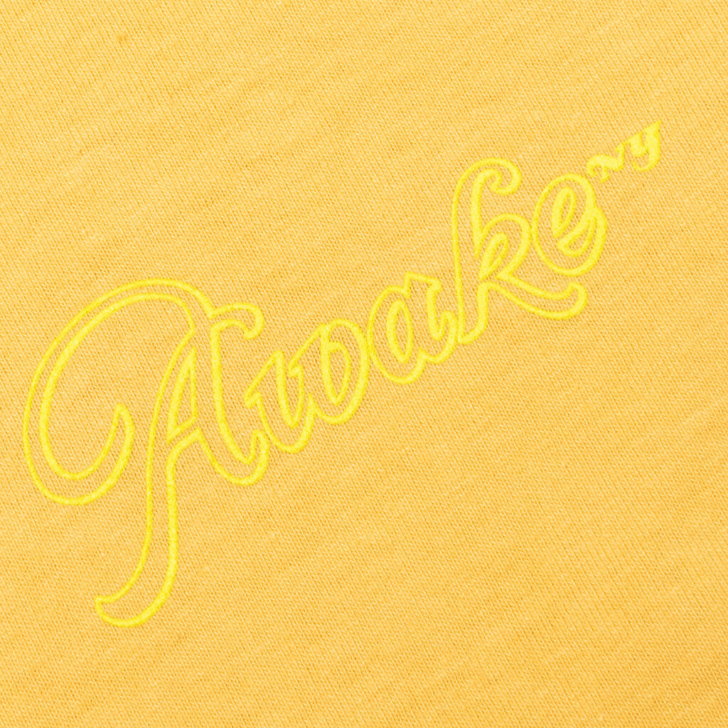 Awake Logo Tee - Yellow