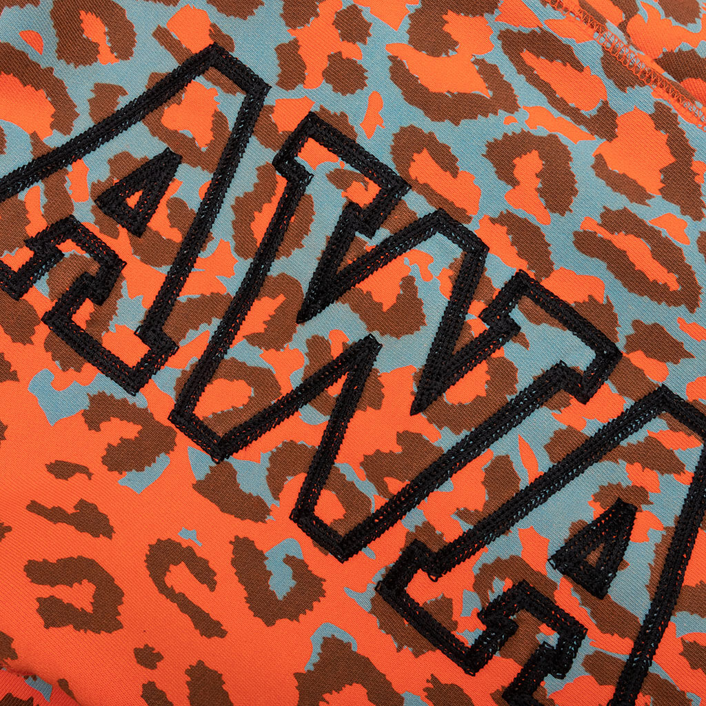 Awake Block Logo Sweatpant - Printed Leopard
