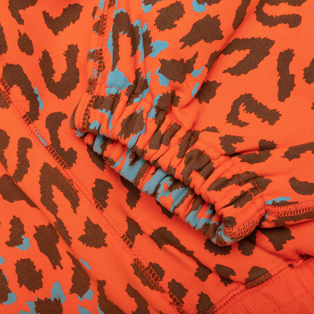 Awake Block Logo Sweatpant - Printed Leopard