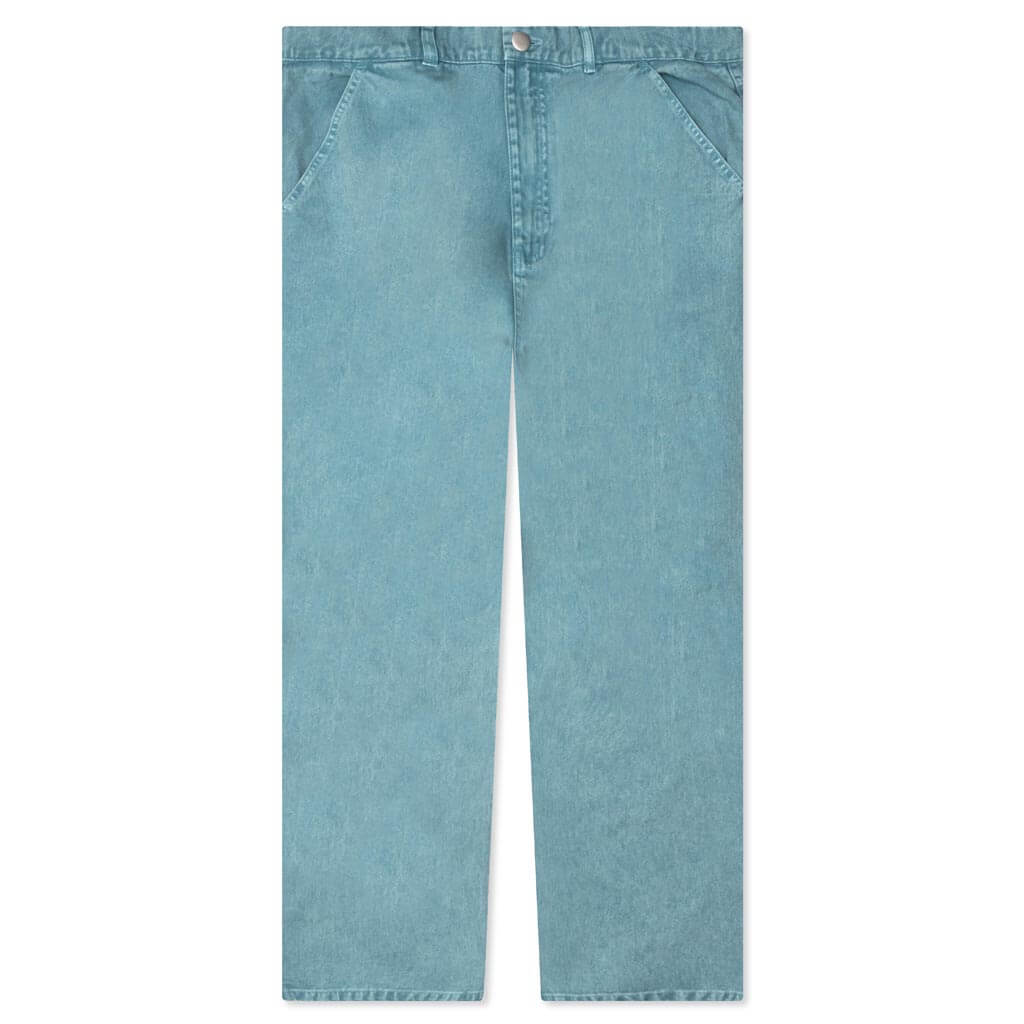 Washed Cotton Work Pant - Slate Blue