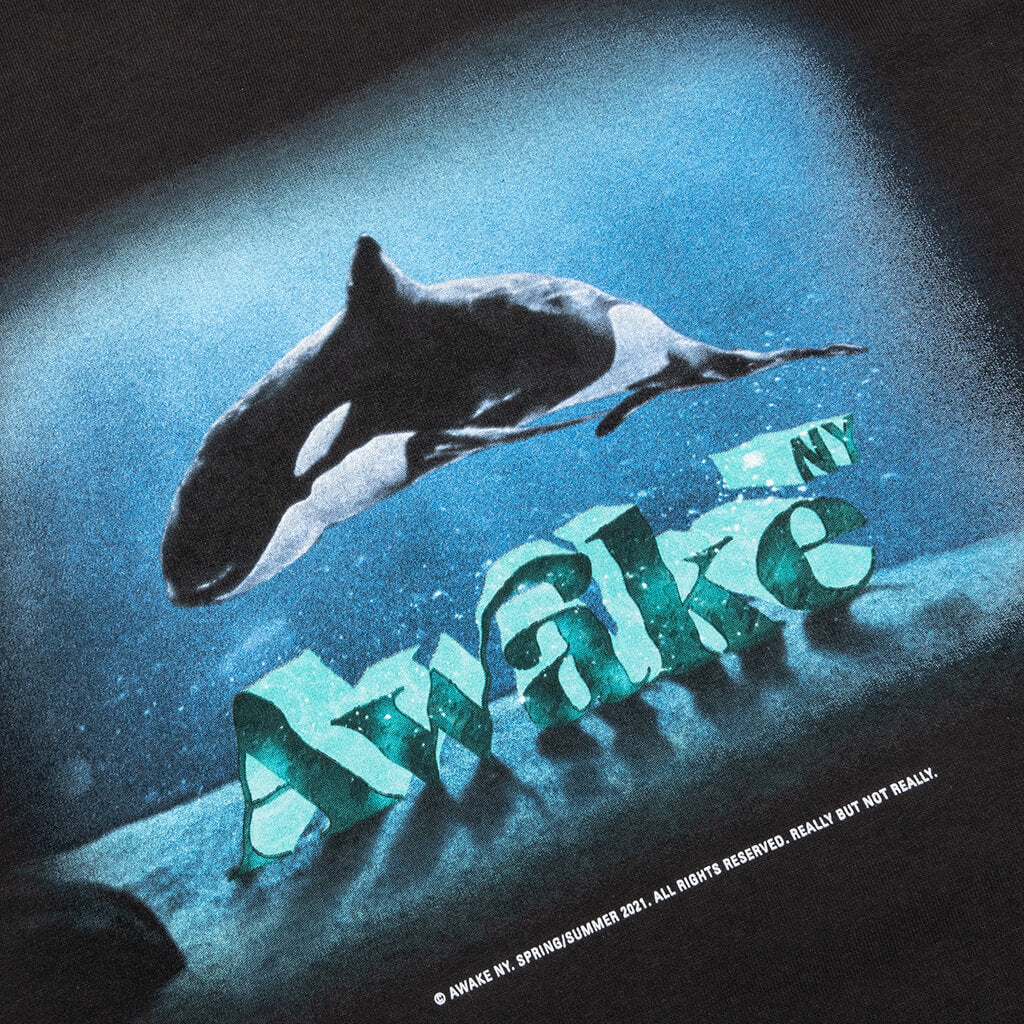 Awake Orca Tee - Black