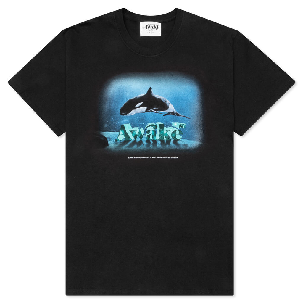 Awake Orca Tee - Black