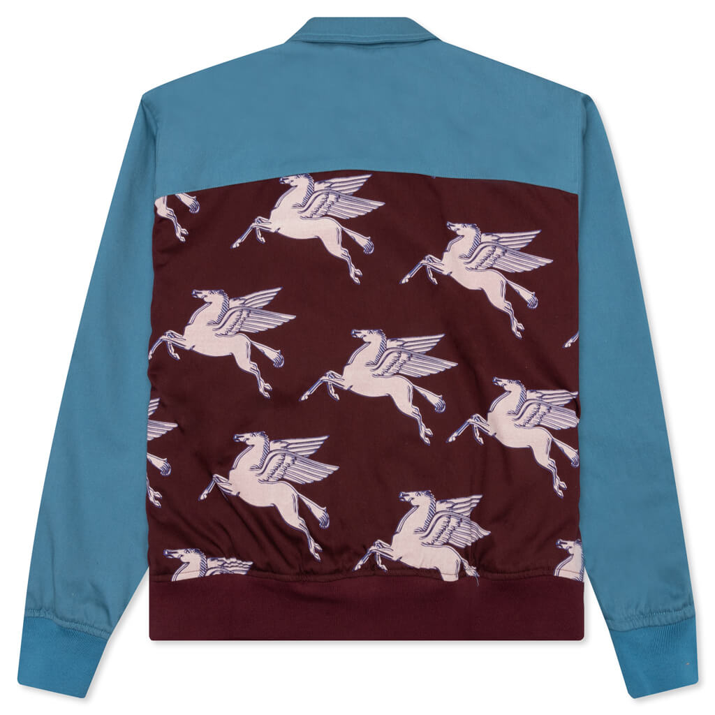 Awake Pegasus Jacket - Teal/Maroon