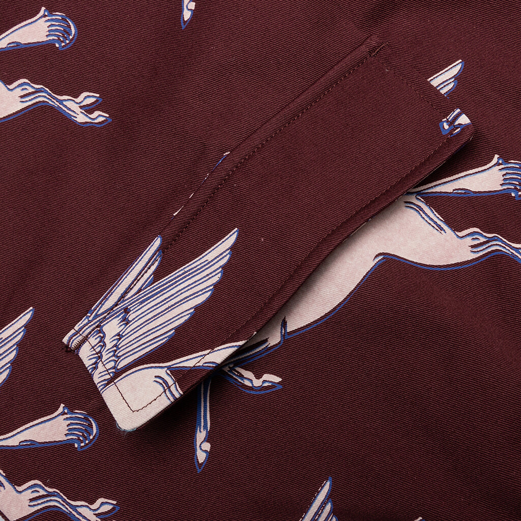 Awake Pegasus Jacket - Teal/Maroon