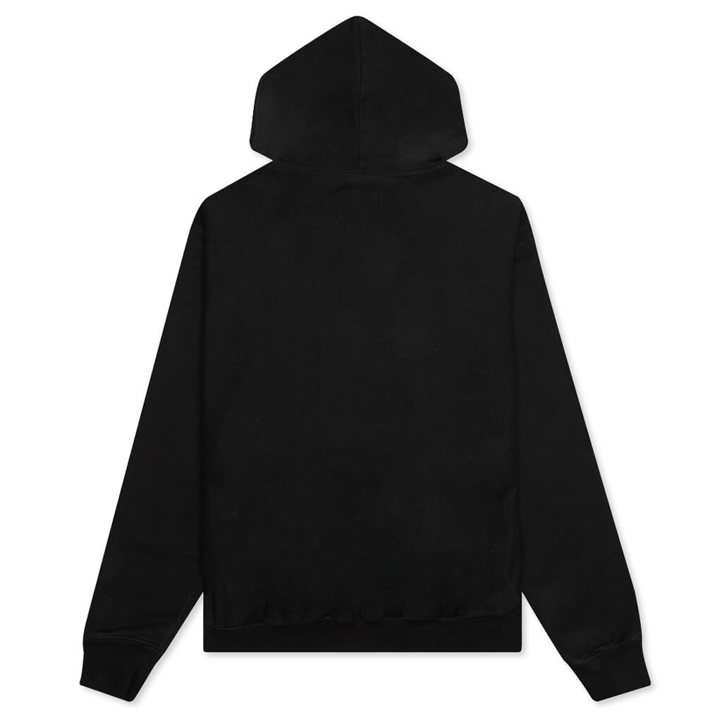 Awake People's Champ Plaid Logo Hoodie - Black
