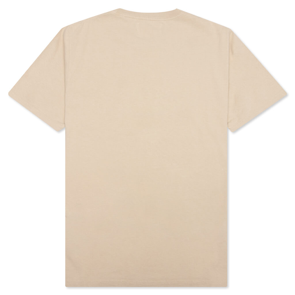 Awake Seahorse Tee - Khaki