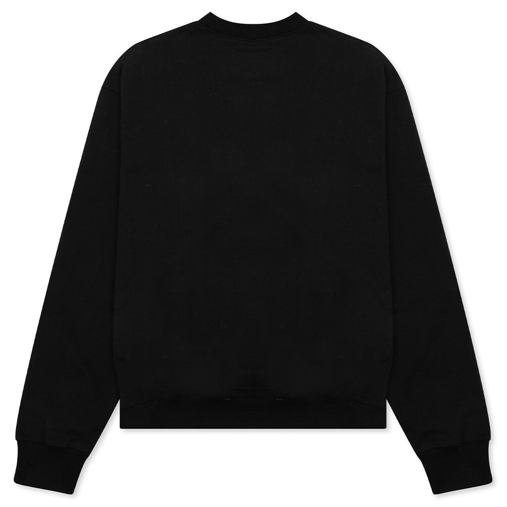 Awake Stacked Logo Crewneck - Black