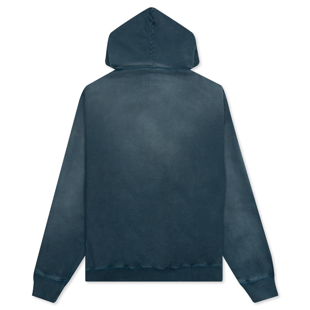 Awake Sunbleached Logo Hoodie -  Blue