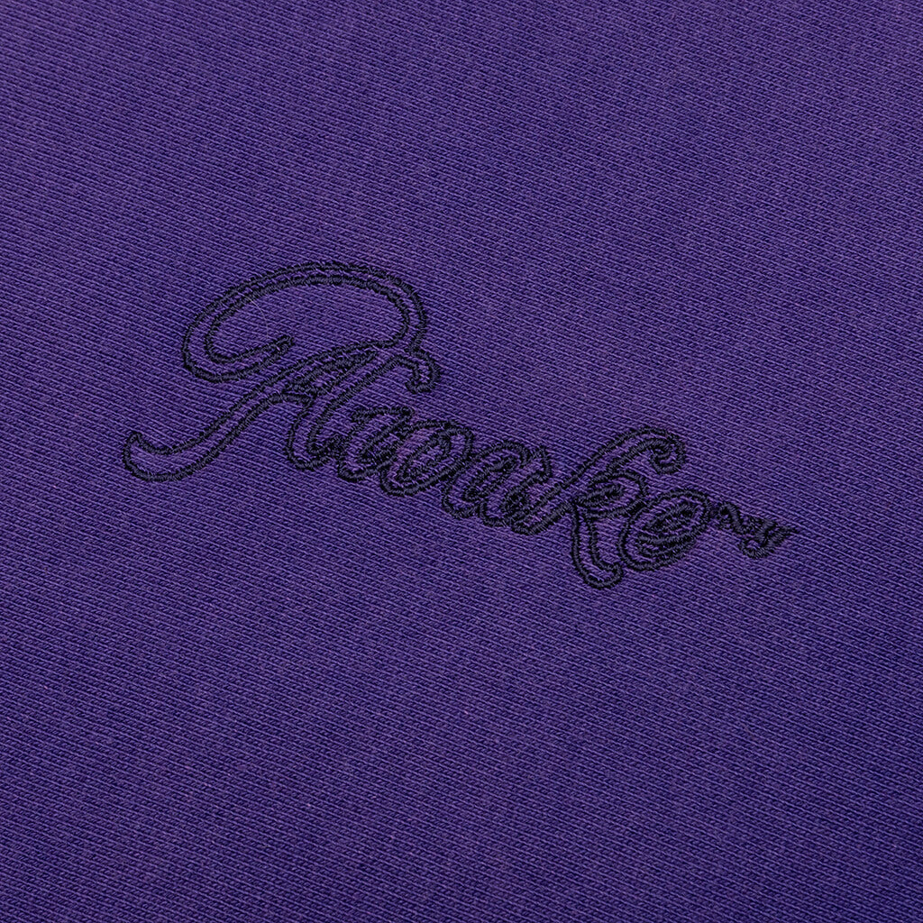 Awake Sunbleached Logo Hoodie - Purple