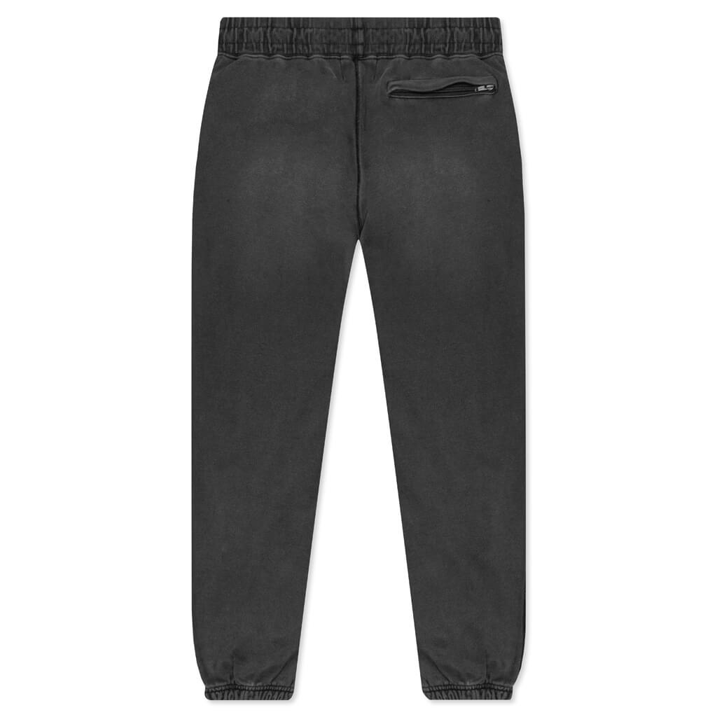 Awake Sunbleached Logo Sweatpants - Black