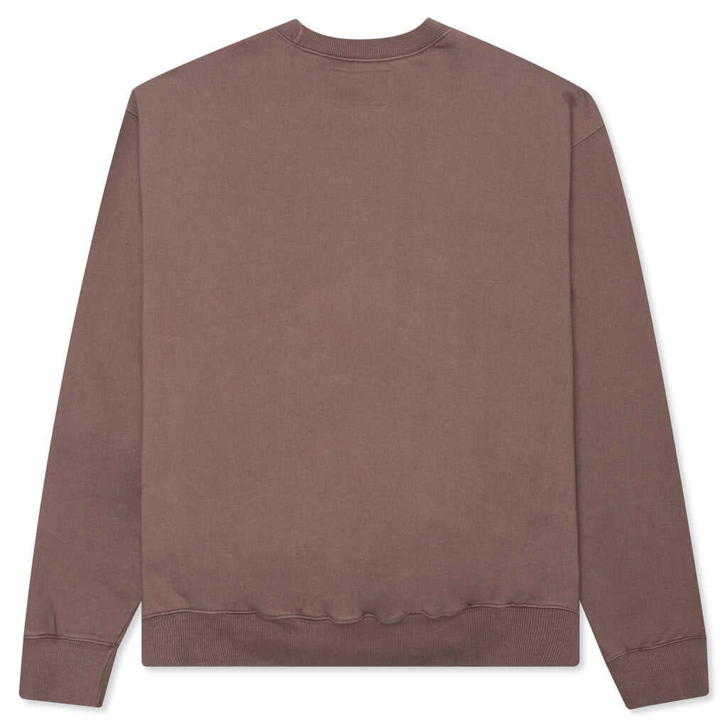 Awake Two-Tone Split City Crewneck - Cedar