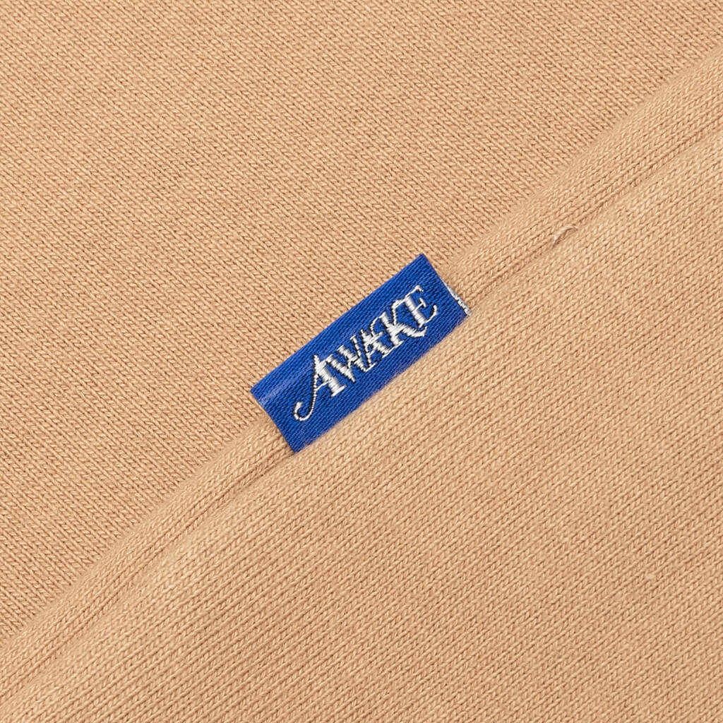 Awake Two-Tone Split City Crewneck - Sand