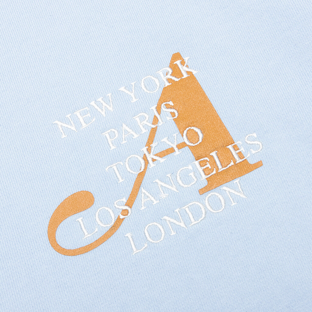 Awake Two-Tone Split City Crewneck - Sky