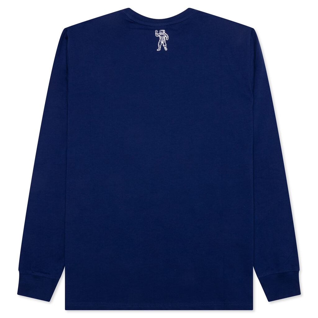 BB Arch L/S Tee - Blue Depths