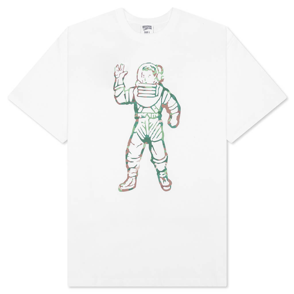 BB Astro Camo S/S Tee - White