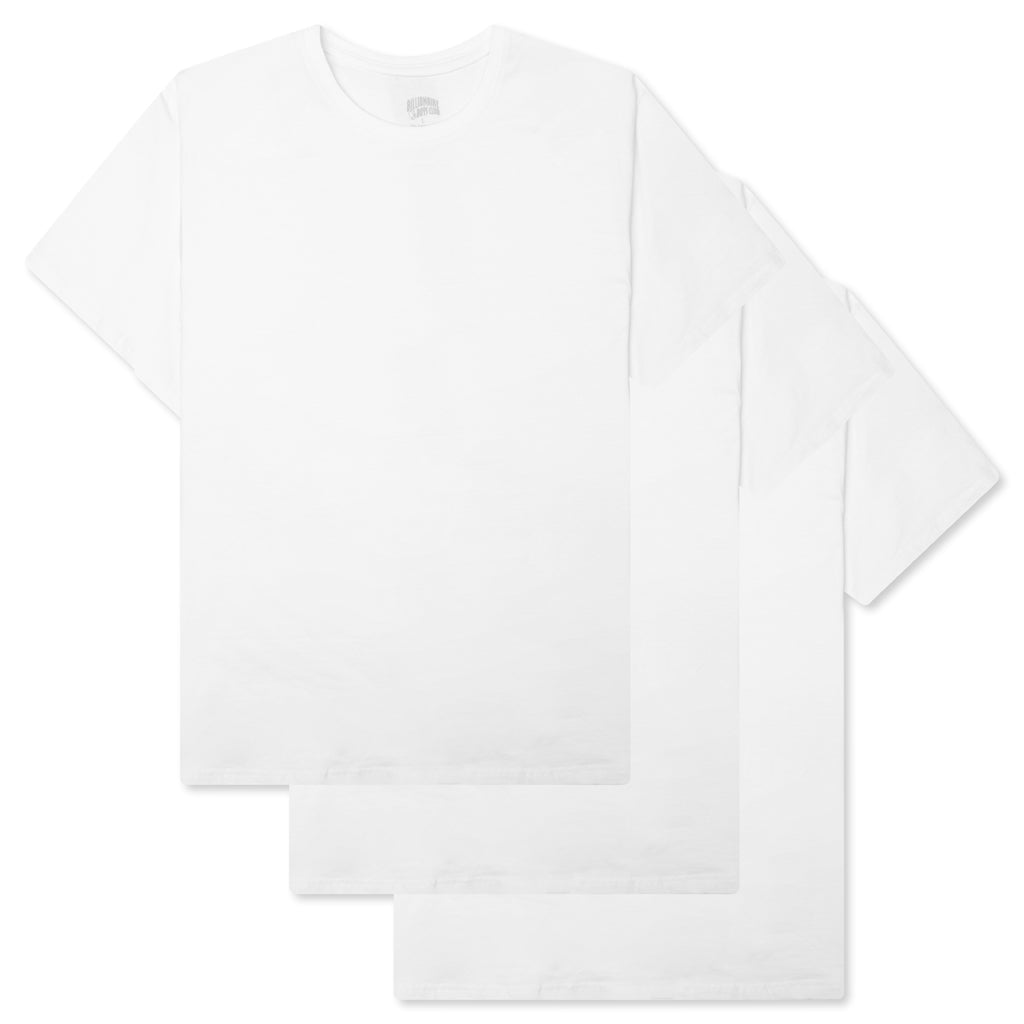 BB Basecamp 3 Pack S/S Knit - White