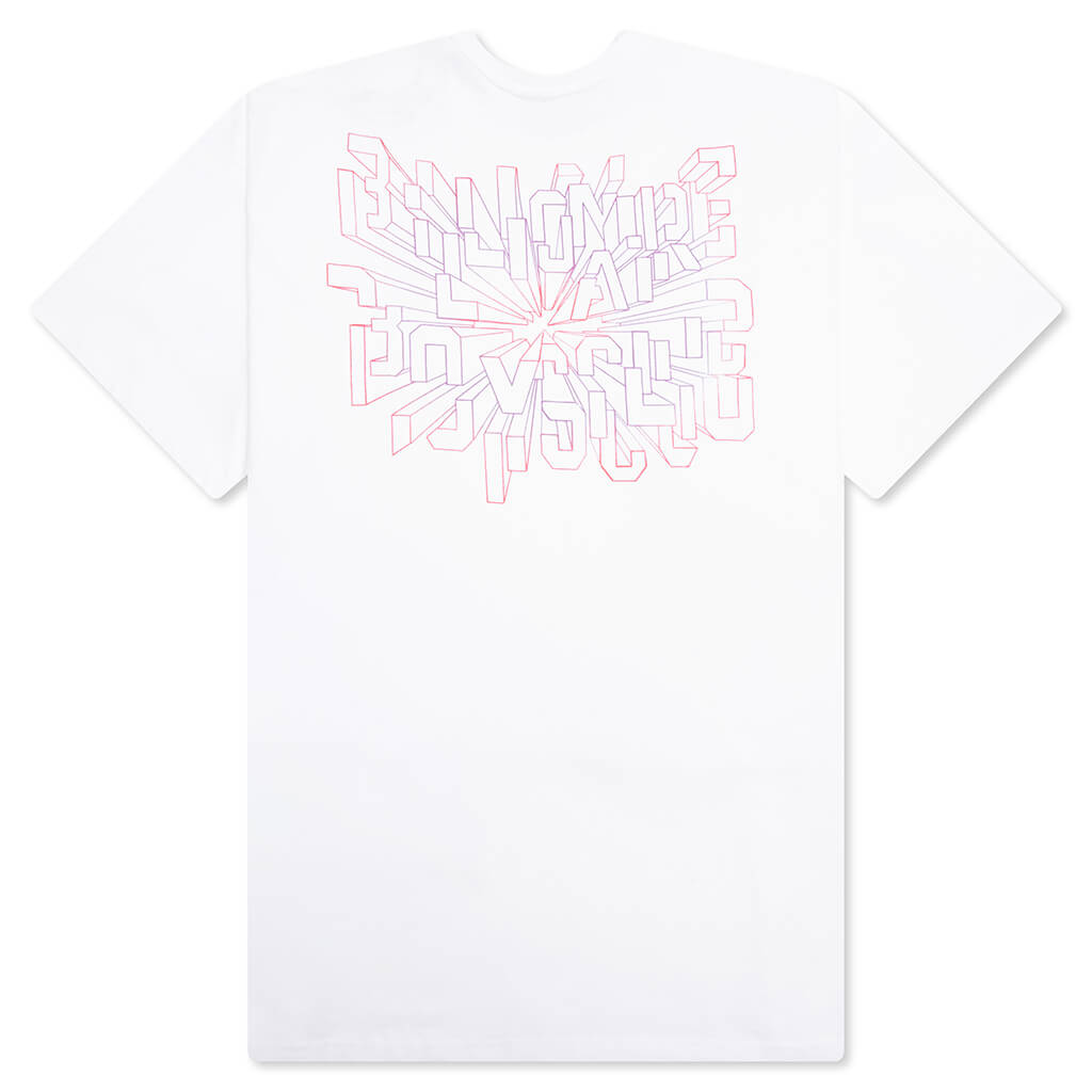 BB Block Burst S/S Tee - White