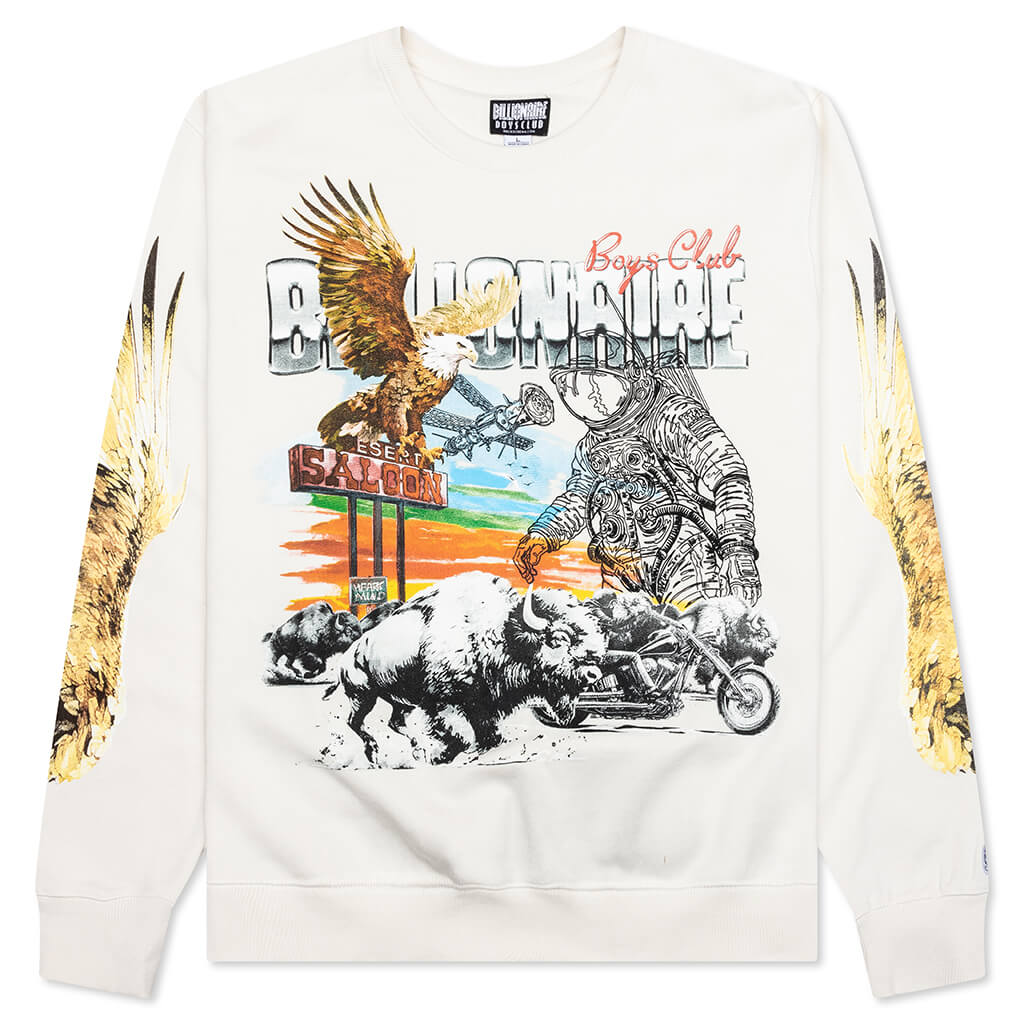 BB Desert Eagle Sweatshirt - Whisper White