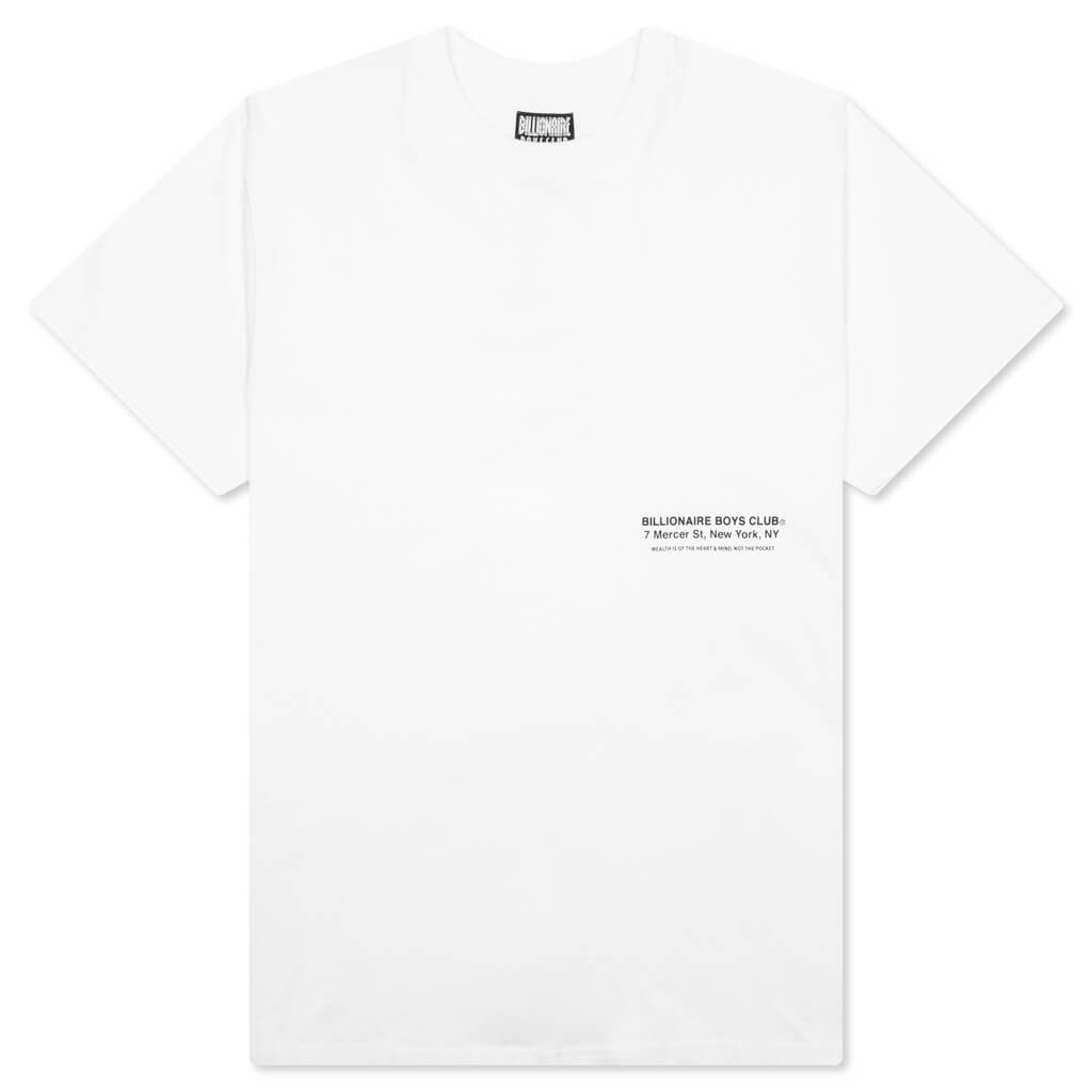 BB Heart and Mind S/S Knit - White