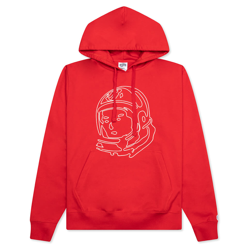 BB Line Helmet Hoodie - Racing Red