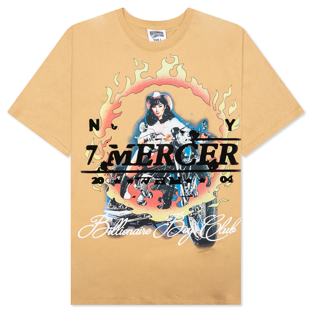 BB Oversized Fit Mercer M.C S/S Knit - Curry