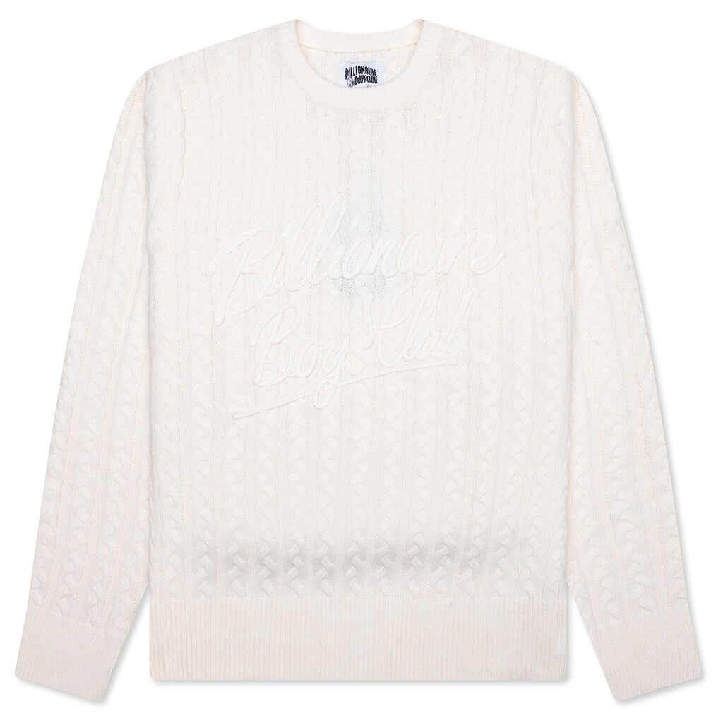 BB Signature Sweater - Gardenia