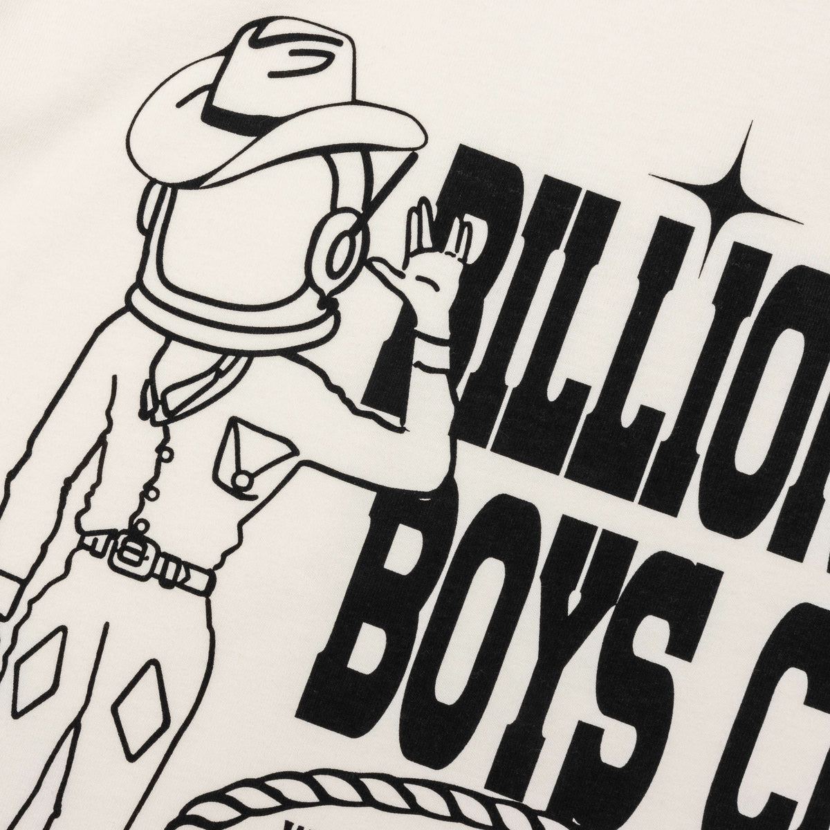 BB Space Cowboy S/S Knit - Whisper White