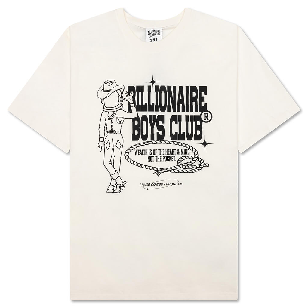 BB Space Cowboy S/S Knit - Whisper White