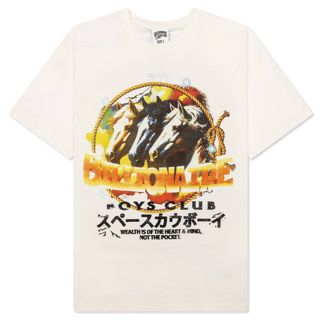 BB Wild S/S Knit - Whisper White