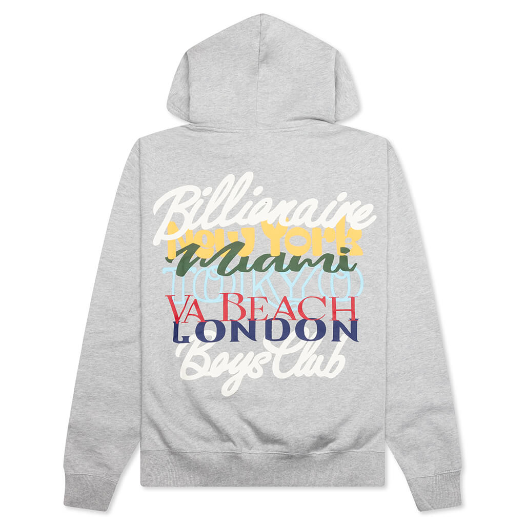 BB World Tour Hoodie - Heather Grey
