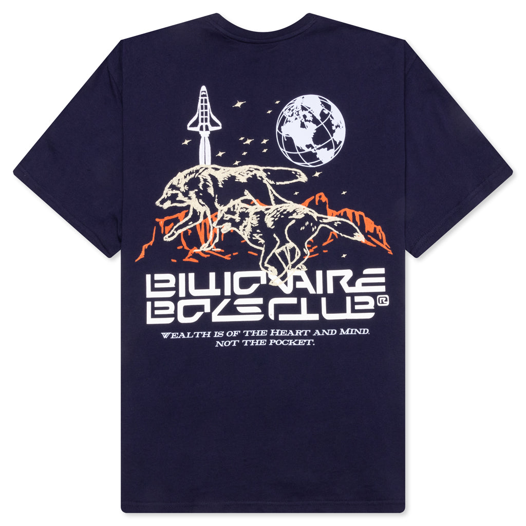 BB Wolves S/S Knit (Oversized Fit) - Maritime