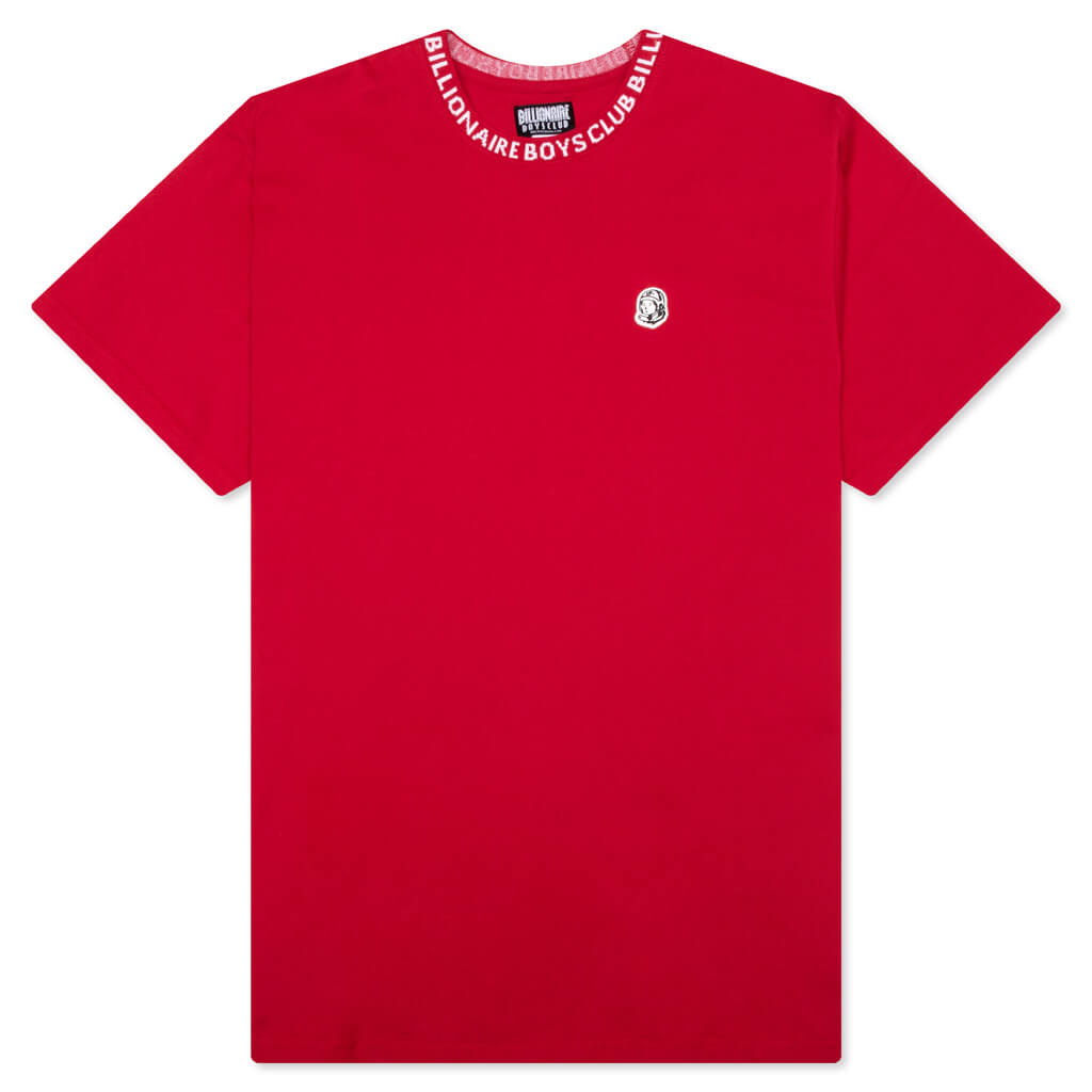 BB Wrapped S/S Knit - Chili Pepper