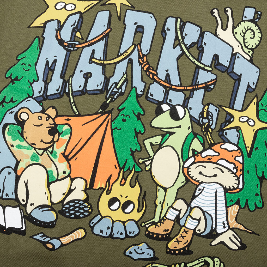 Backcountry Buds T-Shirt - Kelp