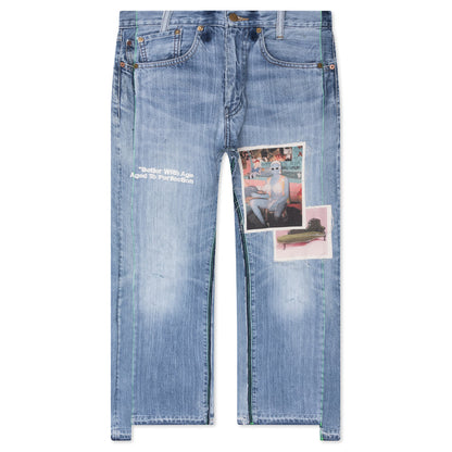 Baggy Jawn Denim Pants - Indigo