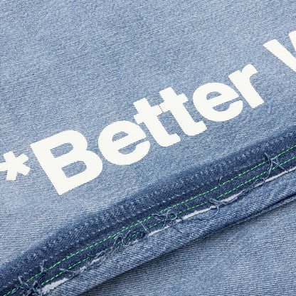 Baggy Jawn Denim Pants - Indigo